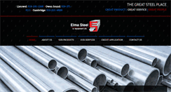 Desktop Screenshot of elmasteel.com