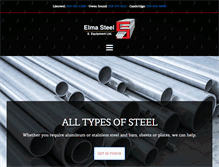 Tablet Screenshot of elmasteel.com